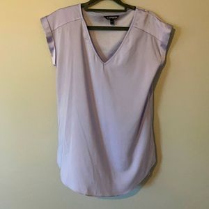 Express Satin V-Neck